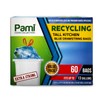 PAMI Recycling Tall 13-Gallon Kitchen Drawstring Trash Bags- Extra-Strong Plastic