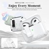MHYALUDO for AirPods 3rd Generation Case Cover, Compatible with Magsafe,