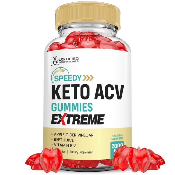 Justified Laboratories Speedy Keto ACV Gummies Extreme 2000MG Speedy Keto