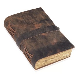 cuero Compass Vintage Leather Journal,Antiqu