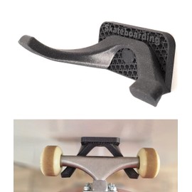 Skateboard Wall Mount with Modern Design for Hanging Your Skateboard, Surfskate or Longboard. (2)