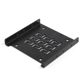 Salcar Mounting Frame for 2.5 HDD/SSD to 3.5 Adaptor Removable Frame, Mounting Frame Bracket Tracks incl. Screws SATA Cable