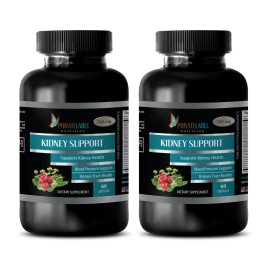 Private Label Nutrition Function Support - KIDNEY SUPPORT FORMULA - Refreshing Energy 2 Bottles 120 Caps