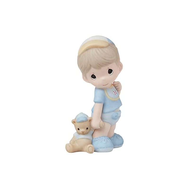 Precious Moment 222019 Oh Boy! Bisque Porcelain Figurine