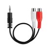 HDSupply Audio Adapter 0.10 m, 3.5 mm Stereo Jack Plug