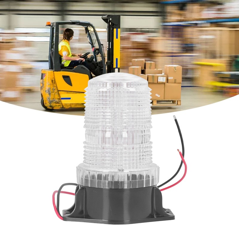 LED Forklift Strobe Light Warning Safety Emergency Flashing Beacon IP65
