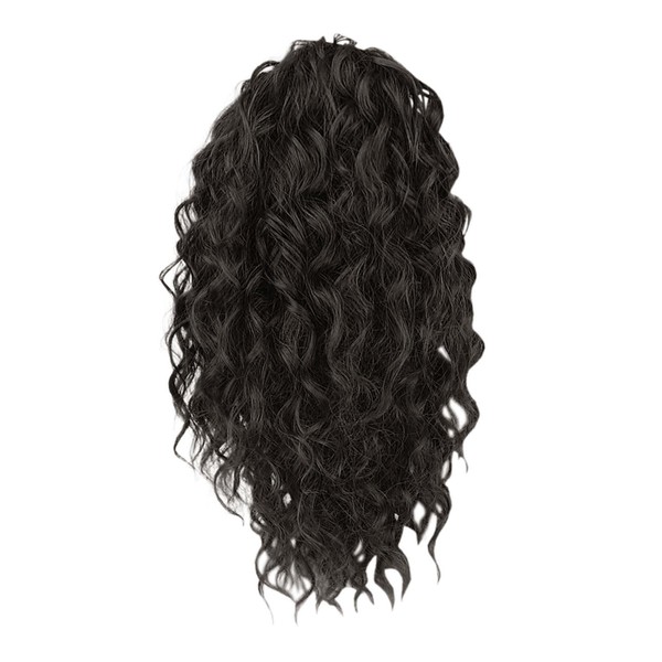 Perfeclan Drawstring Ponytail,Drawstring Curly Ponytail,Afro,Hairpieces Clip,Short,Curly Ponytail,Deep Curly Ponytail,for Women,