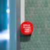 OSALADI Emergency Key Box, Break Glass for Key Emergency Door