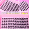 wiwoseo Manga Lash Clusters Kit Manga Eyelash Clusters Anime Cluster