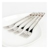 Golden Bell [Golden Bell Metal] Rudolph Dessert Fork 5P Set