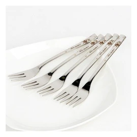 Golden Bell [Golden Bell Metal] Rudolph Dessert Fork 5P Set / 골든벨 [골든벨금속] 루돌프 디저트포크 5P세트