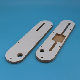 ZEROSERT Ridgid 2 Pack for R4520 2 Pack Laminated Zero Clearance Inserts - With Riving Knife