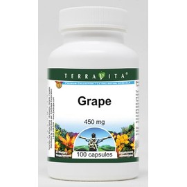Grape - 450 mg (100 Capsules, ZIN: 520457) - 3 Pack