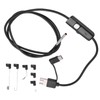 Inspection Camera, Endoscope 3.9mm 6LED Adjustable IP67 Waterproof for Industry