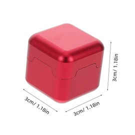 BIUDECO Tip Chalk Holder: Mini Portable Billiard Chalk Holder Case Aluminum Tip Carrier for Pool and Snooker Pool Accessories