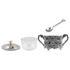 Tsnamay 5.71"x4.13" Sugar Bowl with Lid and Spoon for Kitchen