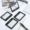 Classicseali 12PCS Id Card Holder Horizontal, Transparent Horizontal Id Badge