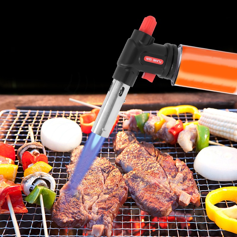 Gas Blow Torch Adjustable Electronic Ignition Welding Gun for Outdoors