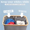 LONBET Laundry Basket with Lid, Made from Breathable Fabric |