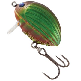 Salmo Lil Bug Floating Lures: Green Bug
