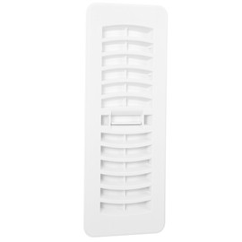 ABOOFAN Sturdy Floor Vent Grille White Vent Cover for Central Simple Installation Maintenance