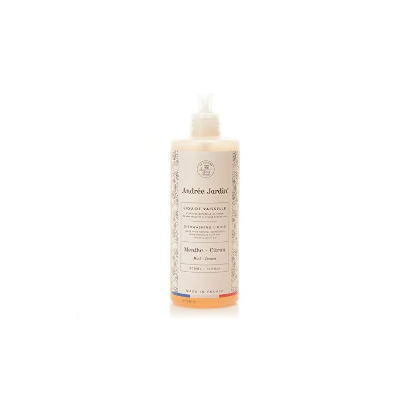 Natural Dish Soap 500ml by Andree Jardin