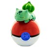 Teknofun - Leuchtender Wecker Pokémon - Bulbizarre Schläft Auf Einem