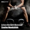 Skill Nutrition Creatine Unflavoured - 500 g | Micronized Creatine