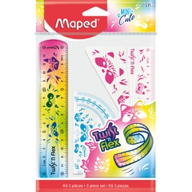 Maped - Drawing Set TWIST'nFLEX Mini Cute - 3 Pieces - The Original! 981828