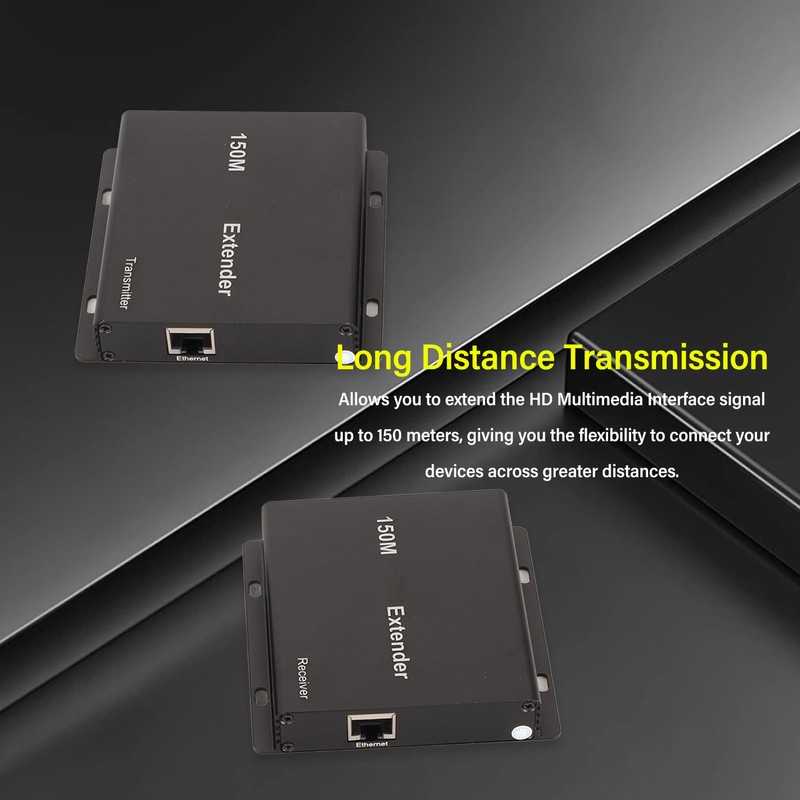 150M HD Multimedia Interface Extender 1080P 60Hz 148.5MHZ 1Gbps Support