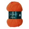 Cygnet Chunky Knitting Yarn/Wool - 100g Chunky Knit Ball (Orange