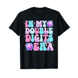 In My Double Digits Era Tie Dye 10th Birthday 10 Years Old T-Shirt