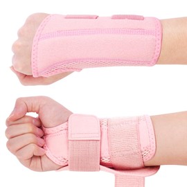 Fefod Wrist Support, Pack of 2 Wrist Braces with Support Bar, Left and Right Hand, Adjustable Carpal Tunnel Syndrome for RSI, Tendonitis, Extended Wrist Splint for Women and Men