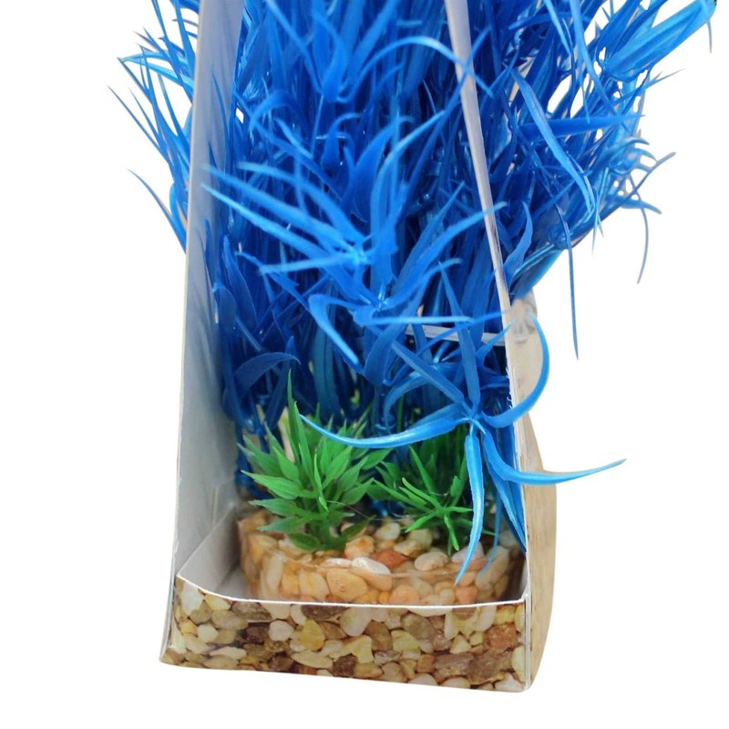 Aqua One Plastic Plant Blue Rotala 30cm 28205