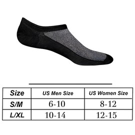 Calcetines de corte bajo para hombre, antideslizantes, 8 pares, 16 pares, 16 pares (8 negro + 8 gris)., Grande - extra grande