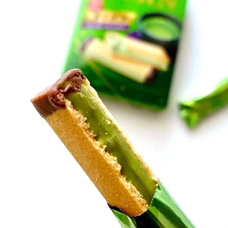 Meiji (2Pack)Meiji Horn Scented Matcha Chocolate 8 sticks