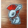 Unbranded Punk Mohawk Bunny Patch Goth Animals Cute Embroidered Iron