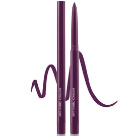 CoteMara Eyeliner Pencil Quick-Drying Eye Liner Pencils Long-Lasting Multi-Use Water-proof colored eyeliners Pigmented Eye Liner Pen (Dark Purple)