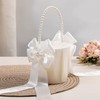NEW 2PCs Flower Girl Baskets for Wedding Decor and Wedding