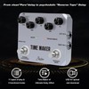 Rowin Multi Guitar Effect Pedal Time Maker Multi-Effects Stereo Delay