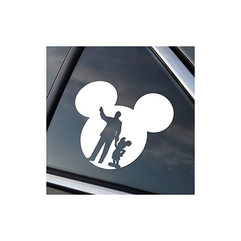 Walt and The Mouse Partners Vinyl Car Window Decal Sticker