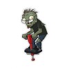 Plants vs. Zombies Wall Decals: Pogo Zombie (38.5 in x 72 in)