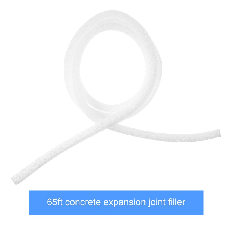 Shihanee 65 ft x 5/8 inch Backer Rod, Foam Concrete