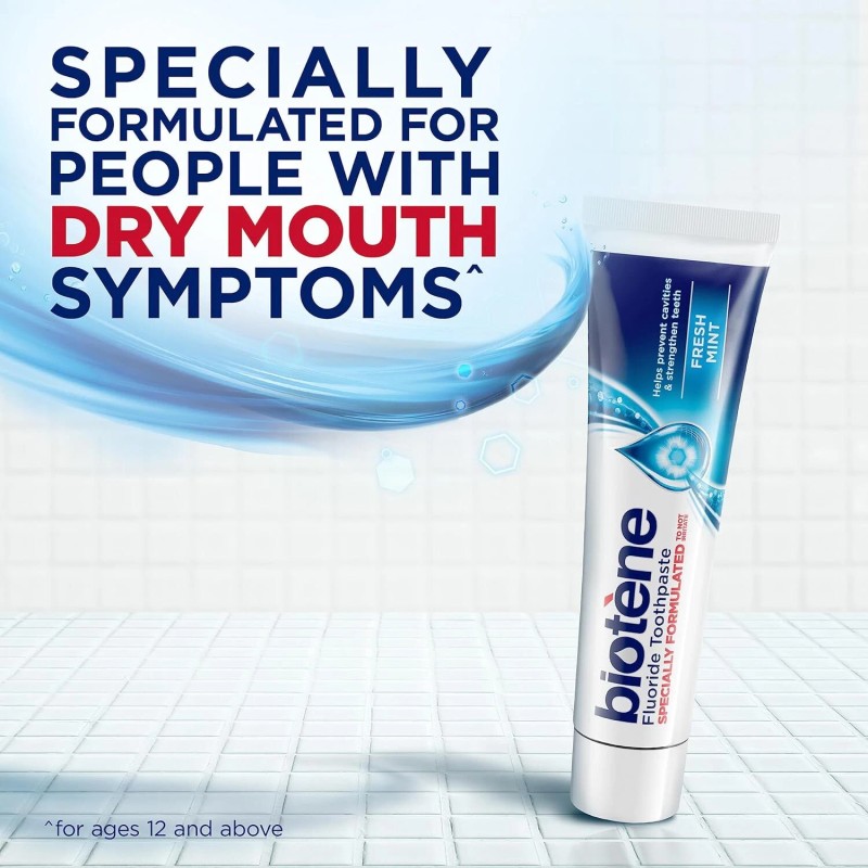 Biotène Biotene Original Sugar Free Fluoride Toothpaste for Dry Mouth,