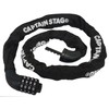Captain Stag Y-4346 Bicycle Key Lock 4 Dial Chain Lock