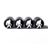AutoValveCaps Bigfoot Sasquatch Soccer Athlete Tire Valve Caps - Set