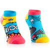 TODO Colours Motif Sneaker Socks Blitz Explosion Low Funny Bomb