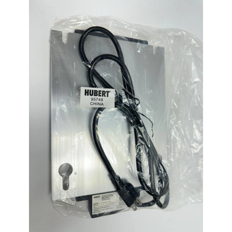 HUBERT® Electric Chafer Heater Rectangular aluminum - 11 7/8"L x