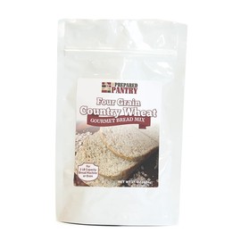 The Prepared Pantry Four Grain Country Wheat Bread Mix; Single Pack; For Bread Machine or Oven