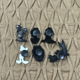 Set Of 6 Looney Tunes Shoe Charm for Crocs/Shoes